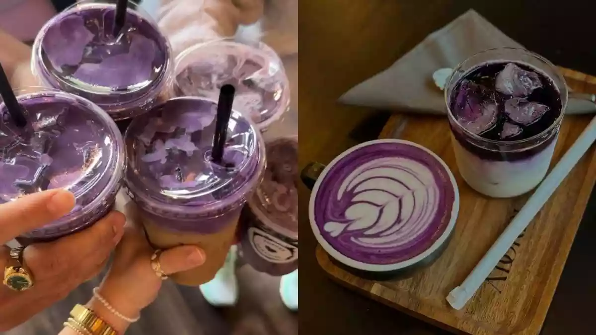 Move over, Matcha. Your emerald reign on our Instagram feeds is officially being challenged by a vibrant, violet newcomer. If you’ve scrolled through your