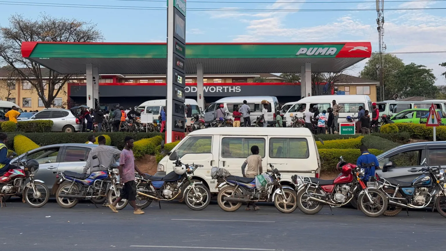 The queue to get fuel rather than the queue to vote is what is on the mind of many Malawians as Tuesday's general election approaches. Prolonged petrol shortages, along with regular power cuts, the rising cost of living, hunger, poverty, inequality and youth unemployment, add to the tangible frustration here.