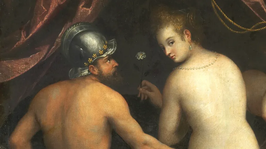 Late-Renaissance portraitist Lavinia Fontana was the first professional woman artist to paint a nude female figure, many of them more overtly suggestive than