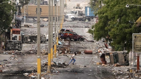 The UN reports that in February and March more than 1,000 people were killed and 60,000 displaced The collapse of Haiti’s government in April last year was a challenge but also an opportunity. An interim government called the Transitional Presidential Council was installed. A UN-brokered, Kenyan-led security mission arrived soon after. But a year later things are worse than ever. “We are approaching a point of no return,” María Isabel Salvador, the UN’s top official in Haiti, told its Security Council at a meeting on April 21st.