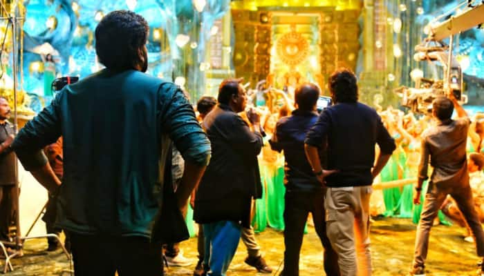 The unit of director Vassishta's much-anticipated socio-fantasy entertainer 'Vishwambhara', featuring Mega Star Chiranjeevi in the lead, wrapped up the shooting of the film with a dance number, sources close to the unit have now disclosed. Sources say that Megastar Chiranjeevi, who is known for his dancing skills, will be seen shaking a leg in the mass dance number that will also feature actress Mouni Roy. While the film's overall score has been composed by Oscar-winner MM Keeravani, this particular high-energy dance number has been composed by music director Bheems Ceciroleo, who is known for his flair in crafting mass-appeal tracks. The final song for the film, the shooting of which marked the completion of filming, has lyrics by Shyam Kasarla.