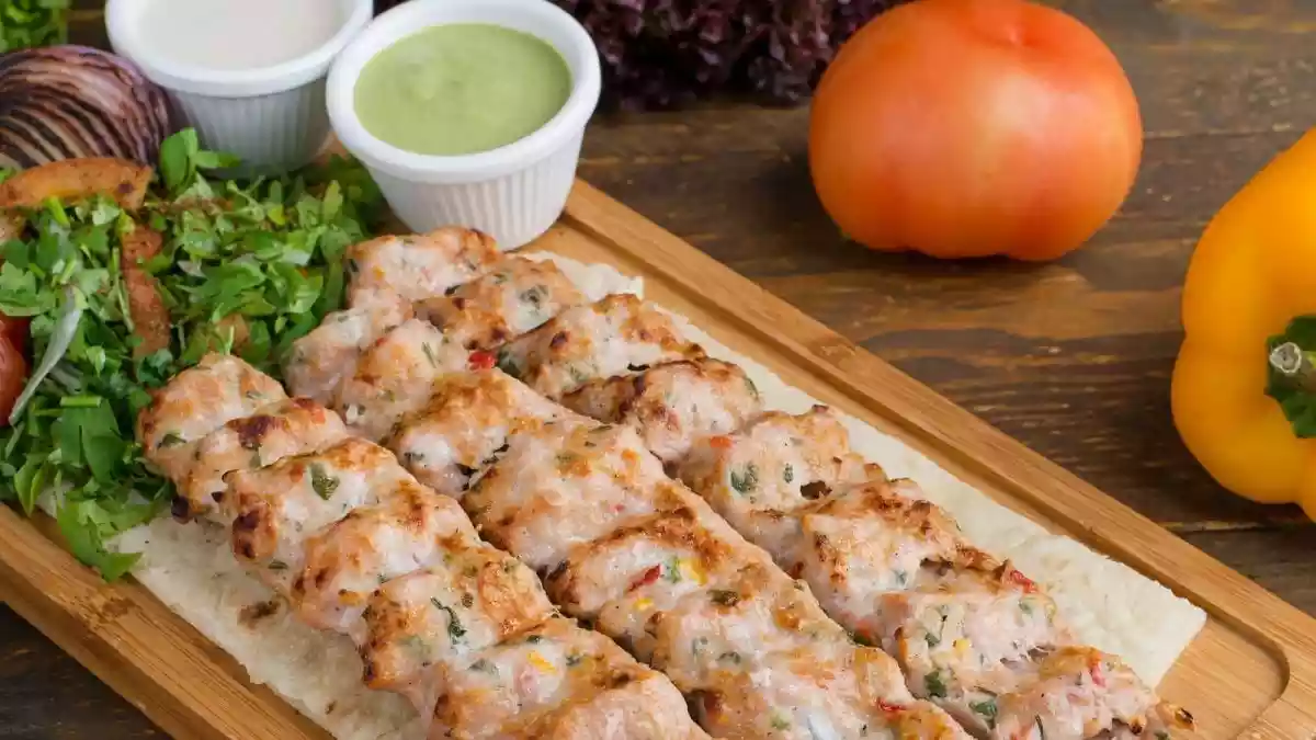 These Viral Sheet Pan Chicken Kebabs Are Made In The Air Fryer