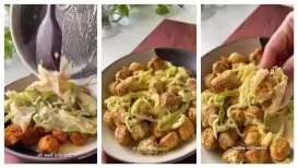 <h4>Think soya chunks are bland? Try this delicious, cheesy, protein-rich, low-calorie ema datshi-inspired veg recipe</h4><h4>Do not miss