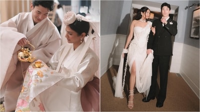 This bride’s wedding gown bloomed with her grandmother’s favourite mogra flowers