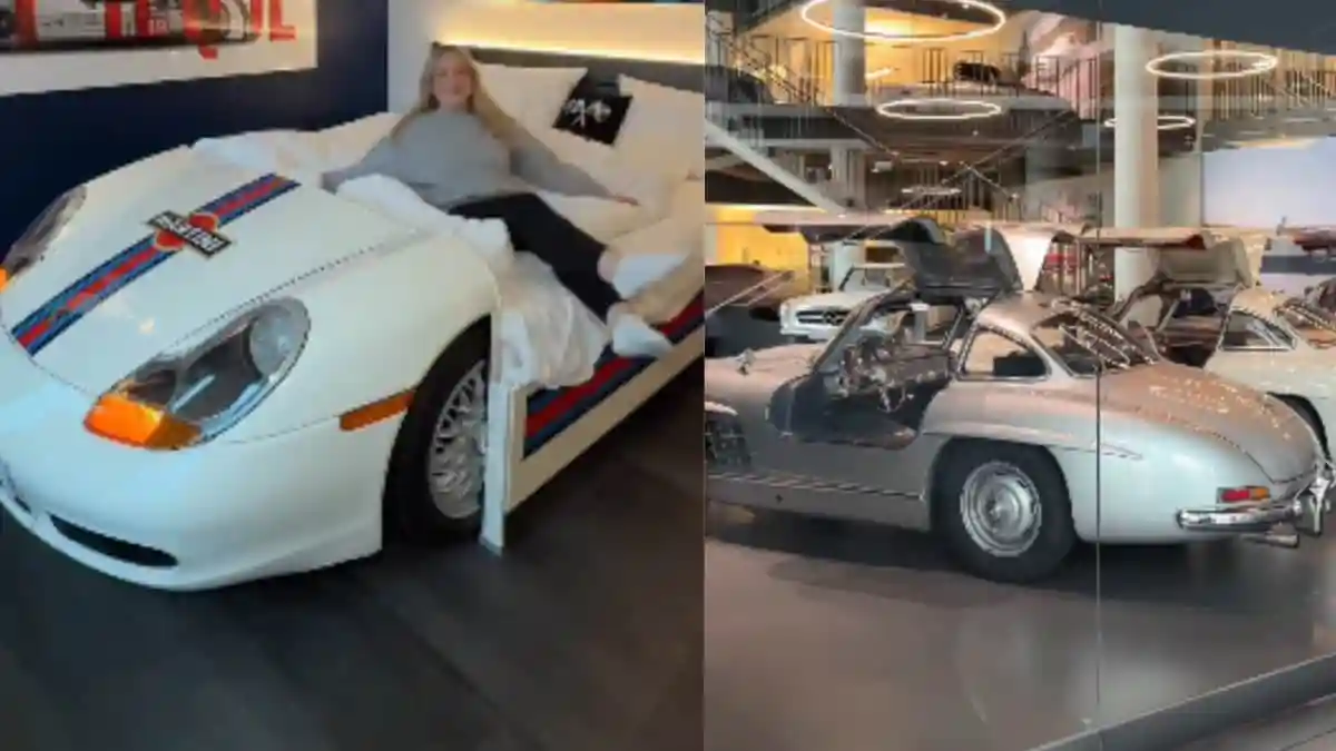 This Hotel In Germany Lets You Sleep Inside A Jaguar