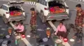 A new video has started a fresh discussion on how people use public spaces in India. A family has been getting attention after they were seen cooking on a