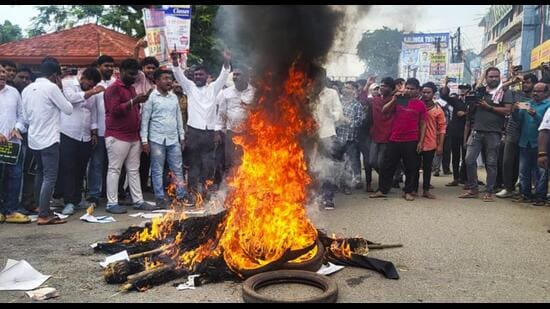 Three more accused have been arrested for alleged criminal conspiracy and abetting a 20-year-old student's suicide at a college in Odisha's Balasore. The student set herself afire over inaction on her sexual harassment complaint against her department head.