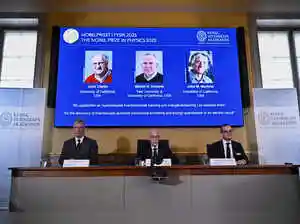 Three physicists at UC Berkeley have been awarded the 2025 Nobel Prize in Physics. They discovered quantum mechanical tunnelling and energy quantisation in an electric circuit. This groundbreaking work proved quantum rules exist in visible, tangible systems. Their collaboration combined curiosity and persistence. This discovery paved the way for quantum computing.Three physicists at UC Berkeley have been awarded the 2025 Nobel Prize in Physics. They discovered quantum mechanical tunnelling and energy quantisation in an electric circuit. This groundbreaking work proved quantum rules exist in visible, tangible systems. Their collaboration combined curiosity and persistence. This discovery paved the way for quantum computing.In the quiet corridors of the University of California, Berkeley, sometime in the mid-1980s, three physicists -- John Clarke, Michel H. Devoret, and John M. Martinis -- were building what looked like an unremarkable circuit. <br><br>Small enough to fit on a fingertip, it was hardly the stuff of science headlines. As per the foundation's official release, the simple superconducting device would go on to prove that the ghostly rules of quantum mechanics -- tunnelling, energy quantisation, and all -- could exist in something visible, tangible, and human-sized.<br><br>Four decades later, the Royal Swedish Academy of Sciences has awarded the trio the 2025 Nobel Prize in Physics, “for the discovery of macroscopic quantum mechanical tunnelling and energy quantisation in an electric circuit.”<br><br>Their story is of curiosity, persistence, and an unlikely collaboration that connected three very different minds.<br><br><strong>Also Read: Nobel Prize 2025 in Physics awarded to John Clarke, Michel Devoret and John Martinis for breakthroughs in quantum tunnelling<br></strong><br><h4>John Clarke</h4>John Clarke's fascination with superconductivity began long before quantum computing became fashionable. Born in 1942 in Cambridge, he grew up in the postwar era when physics was the frontier of everything -- from space to atoms. <br><br>After earning his PhD at the University of Cambridge in 1968, he moved to the University of California, Berkeley, where he would spend his entire career probing the quantum properties of superconductors.<br><br>Clarke's style has always been understated, more benchwork than bravado. Colleagues remember him as meticulous, even meditative, about measurements. His laboratory was famous for its order: wires neatly