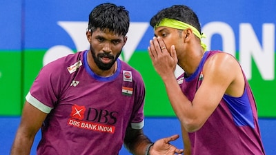 Top-rated Indian men's doubles badminton pairing of Satwiksairaj Rankireddy and Chirag Shetty stand on the cusp of glory as they are just a win away from the title at the Hong Kong Open following their win over B Lin and Chen Kwan Cheng of Chinese Taipei in the semifinals of the event.