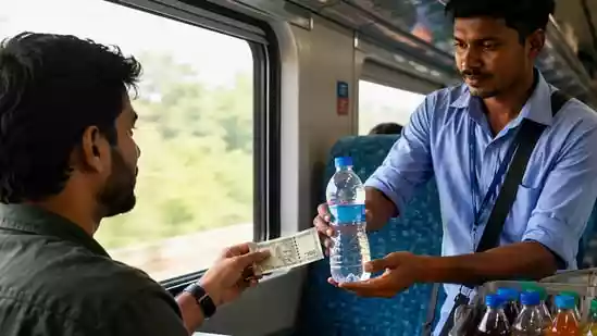 <h4>Train passenger gets ₹20 water from hawker on ₹500 note, what happened next surprises travellers</h4><h4>A small interaction on the