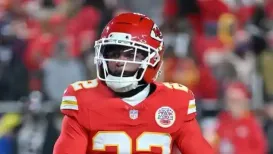 Chiefs QB Trent McDuffie was stretchered off after an injury vs. the Texans, coming soon after Wanya Morris went down on the game's first play. Trent McDuffie