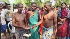 Days after his shocking march to a bank with his sister’s skeleton drew global attention, the tribal man in Odisha’s Keonjhar district was compelled to
