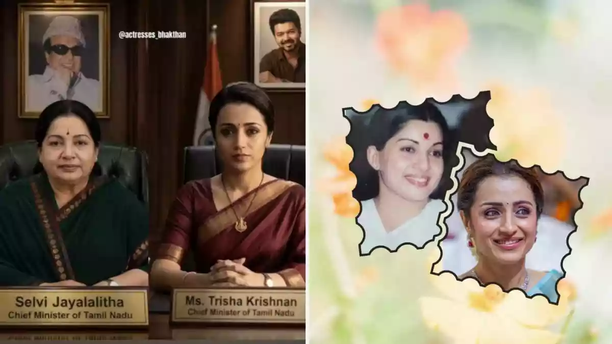 Trisha Krishnan As Tamil Nadu CM