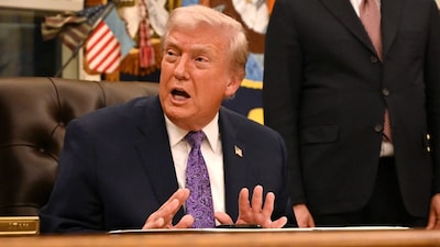 US President Donald Trump on Tuesday announced that the United States carried out its first land strike in Venezuela, adding that the US forces hit a dock