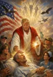 U.S. President Donald Trump on Monday (April 13, 2026) deleted a social media image apparently depicting him as Jesus after an outcry from religious leaders