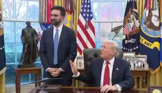 Congress leader Shashi Tharoor hailed the meeting between US President Trump and New York City Mayor-elect Mamdani. Throughout the press briefing