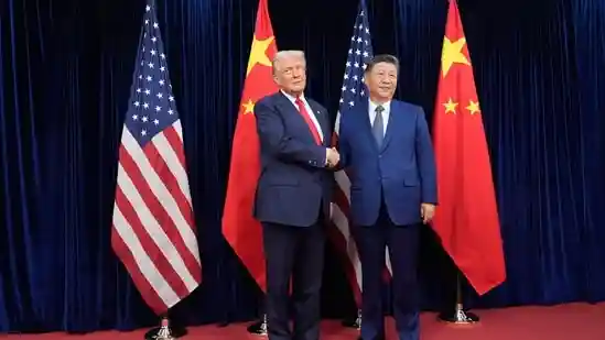 Trump meets 'great friend' Xi Jinping amid bid for trade truce 