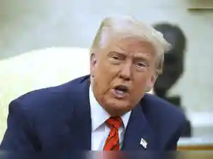 President Donald Trump predicted a swift end to potential conflict with Iran, emphasizing the U.S. objective of preventing Tehran from acquiring nuclear