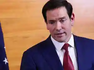 US President Donald Trump hints at a 'friendly takeover' of Cuba. He states the Cuban government is in 'big trouble' and talking with the US