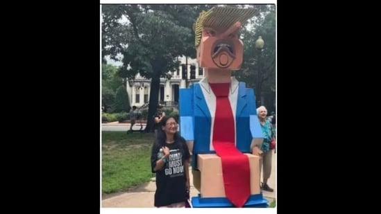 Trump's military parade in DC faced torrential rain and protests, overshadowed by a striking eight-foot statue of him on a toilet. Donald Trump's Washington, DC military parade began under stormy skies as torrential rain poured down and swarms of protesters lined the streets. Yet, it was not the downpour or the tanks that stole the spotlight. Instead, it was a towering, eight-foot-tall statue of Trump perched on a toilet that became the day’s most talked-about spectacle.