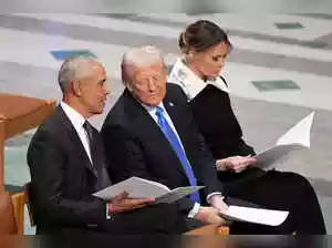 President Trump's social media post, depicting the Obamas as primates, was deleted after bipartisan backlash. Trump stated he made no mistake and condemned