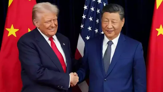 President Donald Trump has said he agreed to visit Beijing in April and invited Chinese President Xi Jinping for a state visit later next year