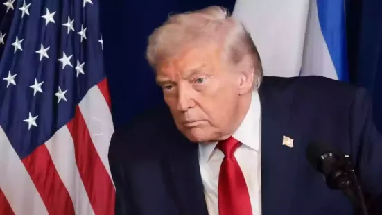 Donald Trump has said that the US carried out a strike on a 