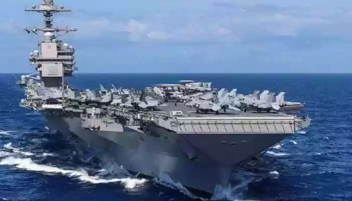 US President Trump announced that the USS Gerald R. Ford would soon be departing the Caribbean for the Middle East, joining the USS Abraham Lincoln group
