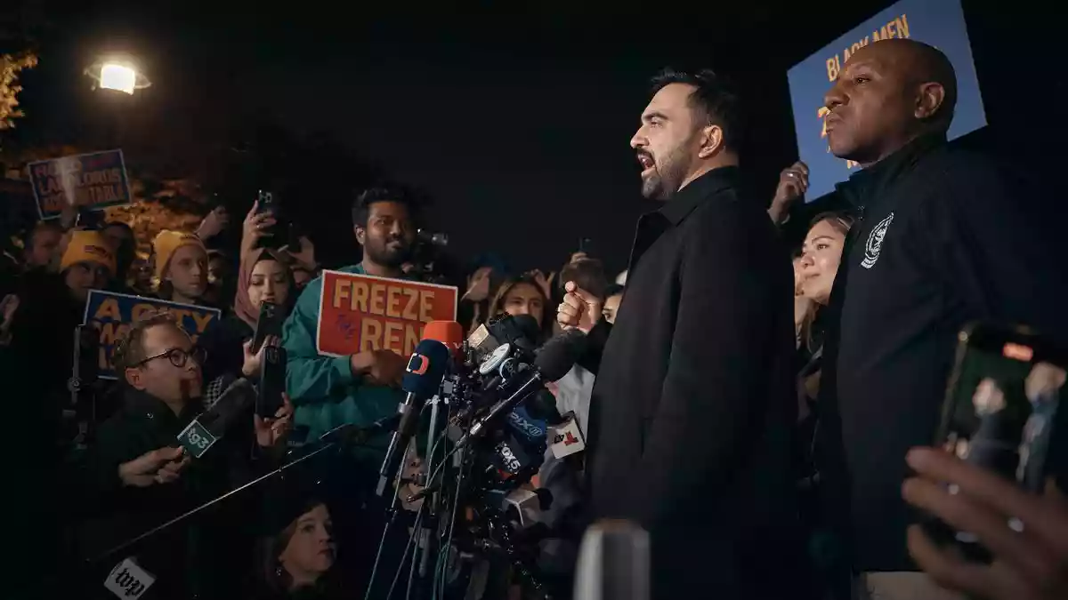 New York City Mayoral candidate Zohran Mamdani said U.S. President Donald Trump is “threatened” by his campaign, as the American leader warned