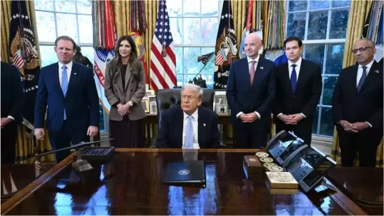 President Donald Trump on Monday unveiled a special expedited visa process for fans holding tickets to the 2026 FIFA World Cup, while cautioning that the