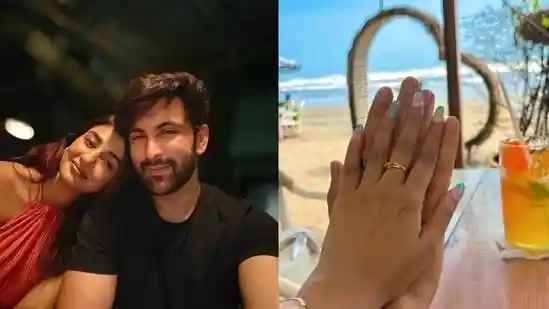 TV actor couple Nandish Sandhu and Kavita Banerjee are ready to take the plunge. In a joint Instagram post on Thursday, the couple announced their engagement and shared happy pictures of their time together. Fans left congratulatory messages for the couple under their post.TV actor couple Nandish Sandhu and Kavita Banerjee are ready to take the plunge. In a joint Instagram post on Thursday, the couple announced their engagement and shared happy pictures of their time together. Fans left congratulatory messages for the couple under their post.In the post shared by Nandish and Kavita on Instagram, they are seen smiling as they pose together for the camera. One picture shows Nandish suited up and Kavita in an orange lehenga. Another picture shows them celebrating their engagement with flowers and what appears to be champagne.They also posted sweet pictures of them cosying up and unable to keep their eyes off each other. One picture shows Nandish holding Kavita's hand as she shows off her engagement ring. Sharing the pictures, Nandish captioned it, “Hi Partner. (ring, heart and star emojis) Ready? (big grin emoji).”