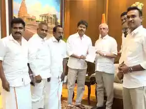 Tamilaga Vettri Kazhagam chief Vijay has staked a claim to form the government in Tamil Nadu. The party emerged as the single largest in the Assembly elections
