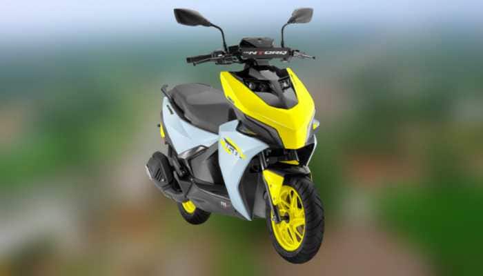 TVS has launched the new NTORQ 150 in India at an introductory price of Rs 1.19 lakh (ex-showroom). It is available in two variants - standard and TFT cluster. <strong>Bengaluru: </strong>TVS has launched the new NTORQ 150 in India at an introductory price of Rs 1.19 lakh (ex-showroom). It is available in two variants - standard and TFT cluster. Color choices include Stealth Silver, Turbo Blue, Racing Red and Nitro Green. While two colors - Turbo Blue and Racing Red - are common on both variants, the Stealth Silver and Nitro Green can only be had with the standard and TFT cluster model, respectively.