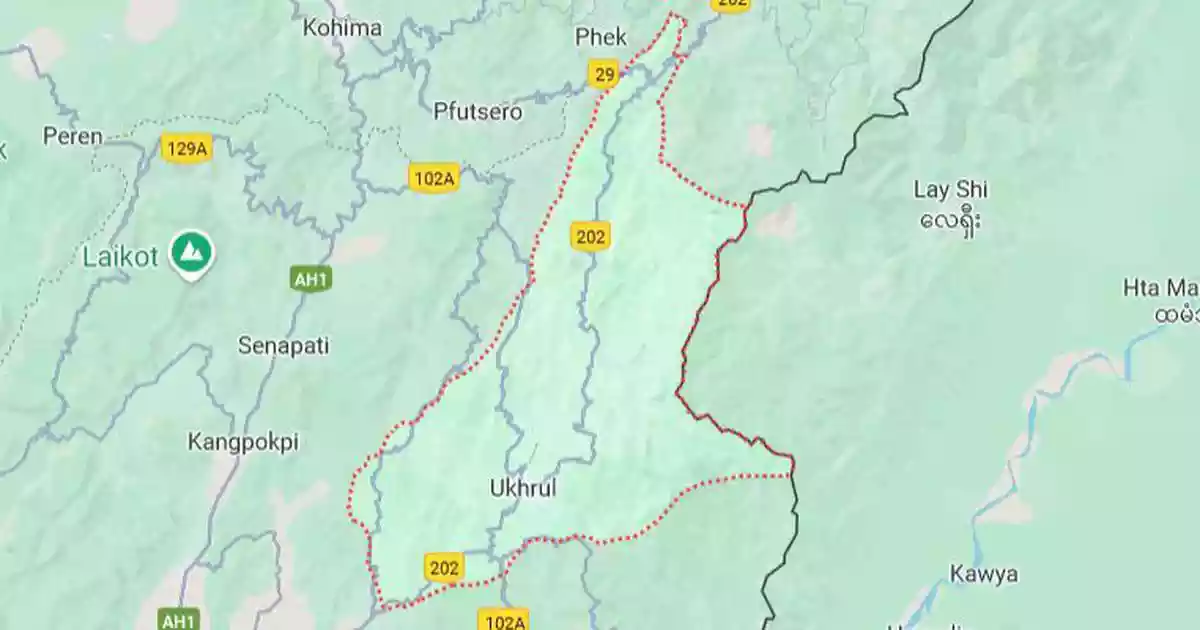 Two men from the Tangkhul Naga community were killed and others were injured after suspected militants opened fire on civilian vehicles in Manipur’s Ukhrul