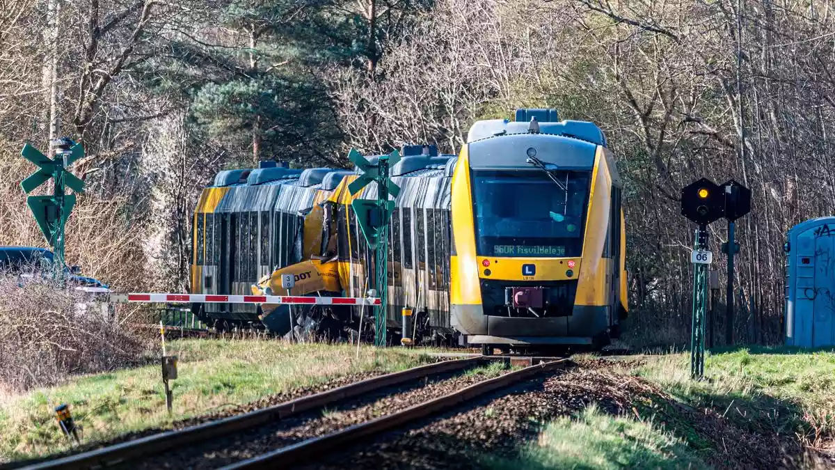 Two trains collided in Denmark early Thursday (April 23, 2026), prompting a massive emergency response for what police called a major accident