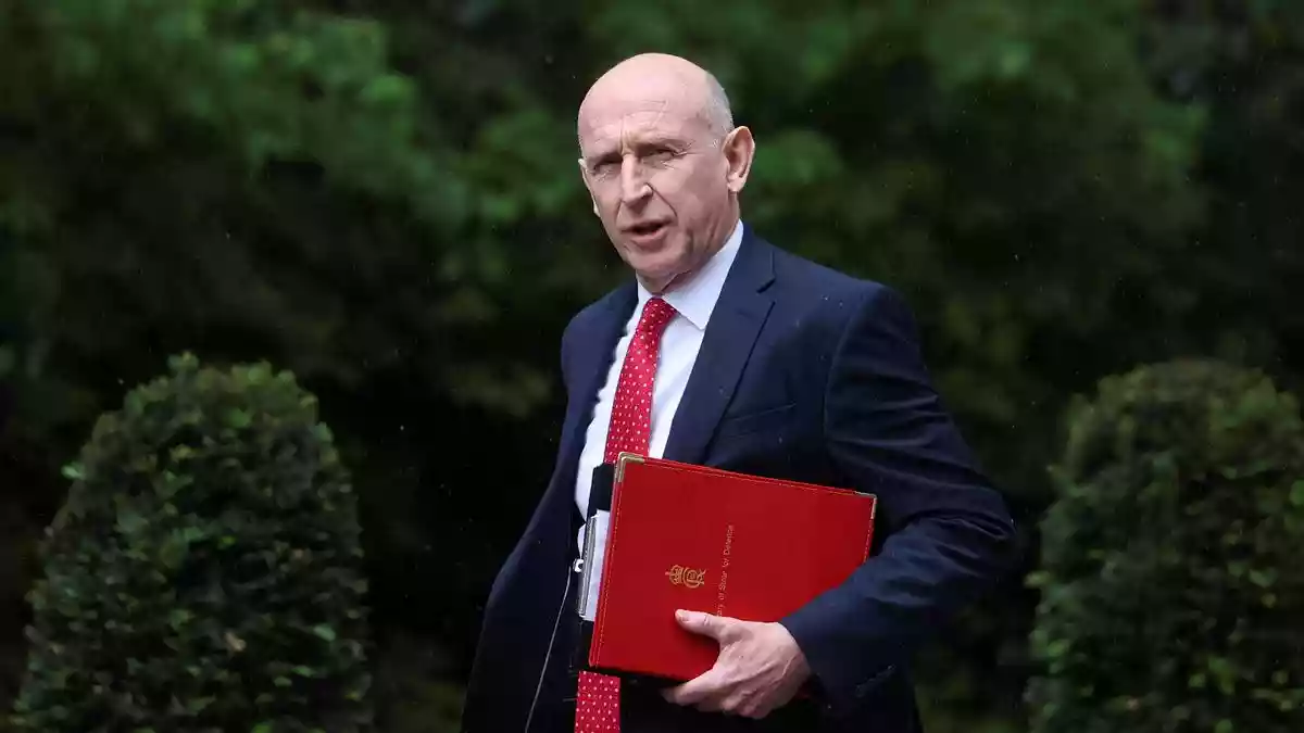 U.K. Defence Secretary John Healey quits over low funding