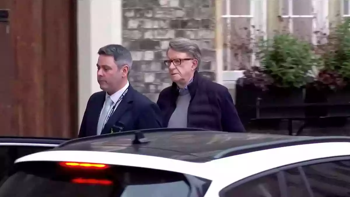 U.K. police arrest ex-envoy Peter Mandelson in Epstein case