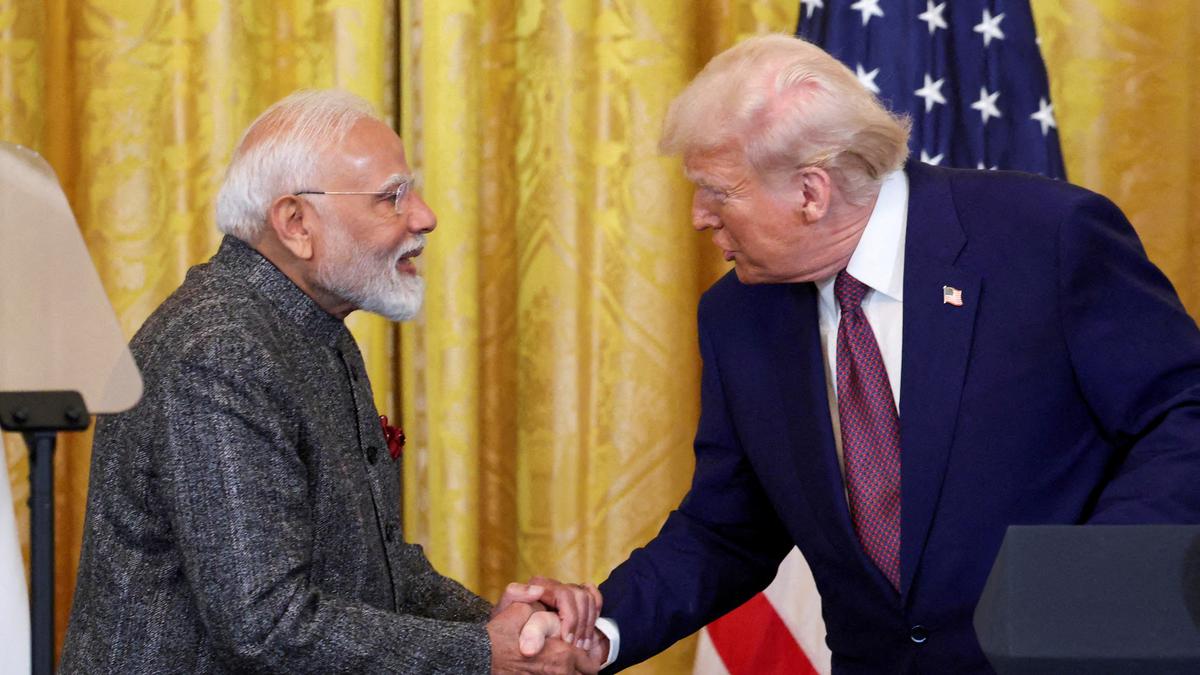 U.S. President Donald Trump on Thursday (September 18, 2025) said he is “very close” to India and shares a strong personal rapport with Prime Minister Narendra Modi. Addressing a joint press conference with U.K. Prime Minister Keir Starmer at Chequers, the British PM's countryside residence, Mr. Trump said he has a “very good relationship” with Mr. Modi and also wished him on his 75th birthday — a gesture reciprocated by the Indian leader with a “beautiful” statement.