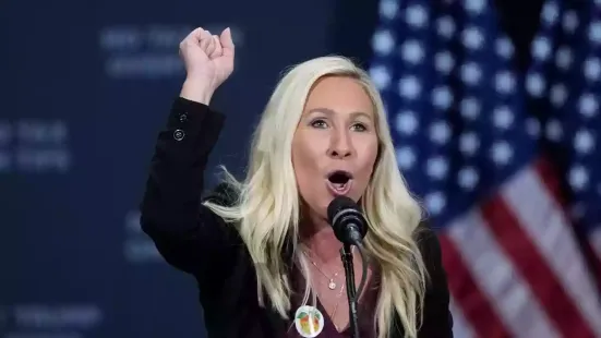 Rep. Marjorie Taylor Greene of Georgia, a once-loyal supporter of U.S. President Donald Trump who has become a critic, said Friday she is resigning from