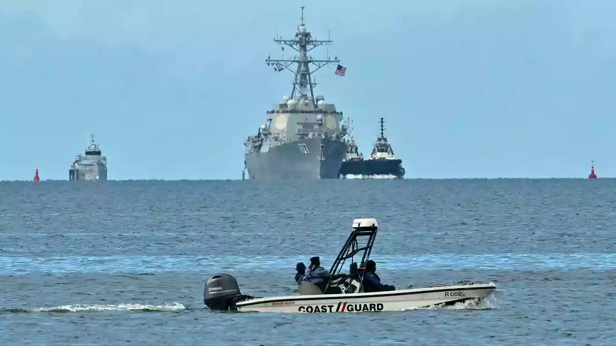 U.S. warship arrives in Trinidad and Tobago
