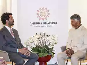 Andhra Pradesh Chief Minister N Chandrababu Naidu met with UAE Minister Abdulla bin Touq Al Marri. The UAE minister agreed to establish a food cluster in