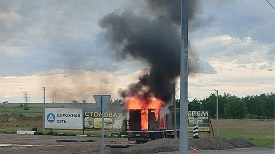 Ukraine's attack comes after the air force downed nearly 500 drones in Russia's biggest overnight drone attack against Kyiv. As the Russia Ukraine war escalates, Ukraine's latest drone attack on Russian military jets and airbases was caught on camera on Sunday. The attack, which was a counter to Russian overnight strikes, caused damage to 40 Russian military aircraft and left seveal airbases damaged.