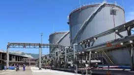 A fire broke out at an oil depot in the southern Russian port of Novorossiysk following a Ukrainian drone attack, the city's mayor said on Saturday (May 23