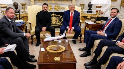 Ukrainian President Volodymyr Zelenskyy traveled to Washington, D.C., on Monday for a pivotal meeting with US President Donald Trump. The visit, taking place just days after Trump's closed-door summit in Alaska with Russian President Vladimir Putin, is aimed at presenting Ukraine's position more assertively in the ongoing war with Russia.