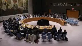 The UN Security Council on Monday voted to adopt a US-drafted resolution endorsing President Donald Trump's plan to end the war in Gaza and authorizing an