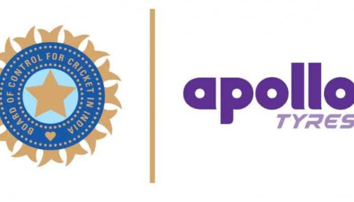Under the new deal with BCCI, Apollo Tyres logo will be featured on the jerseys of the Indian men's and women's national teams across all formats.<br> Apollo Tyres has replaced Dream 11 as the lead sponsor for the Indian cricket team after winning a three-way race with a massive bid of Rs 579 crore. The Apollo Tyres logo will be now featured on the jerseys of the Indian men's and women's national teams across all formats.