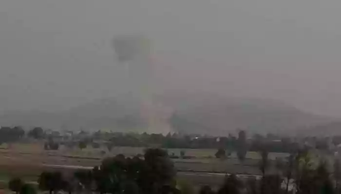 A key bridge over the Kurram River in Pakistan's Khyber Pakhtunkhwa province was blown up with explosives by unidentified attackers on Wednesday