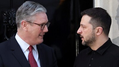 United Kingdoms Prime Minister Keir Starmer took part in a video conference on Sunday with key European allies as they prepared for Ukrainian President Volodymyr Zelenskyy's upcoming meeting with US President Donald Trump at the White House, following Russian President Vladimir Putin's meeting with US counterpart.