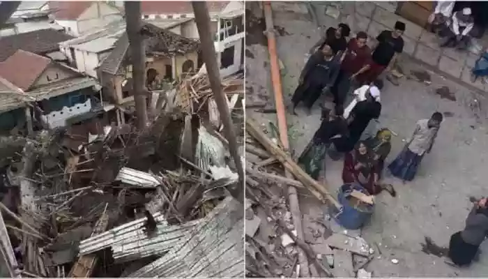 Urgent search for 65 students trapped after a partially built Islamic school building collapsed in Java, Indonesia. One student is confirmed dead in the devastating school disaster. A minimum of 65 students are believed to be trapped beneath the rubble after a partially built building at an Islamic school on Indonesia's principal island of Java collapsed, reported the Associated Press.