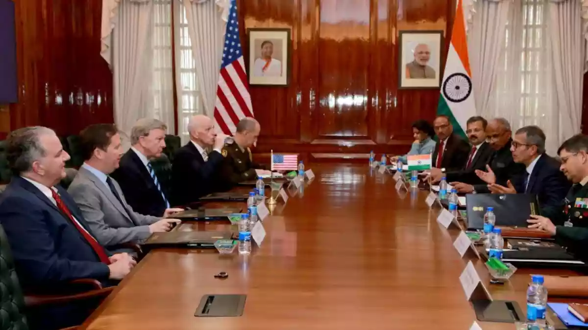 US Ambassador to India Sergio Gor highlighted the strength of bilateral defence cooperation, pointing to a 10-year defense pact signed last year that he said